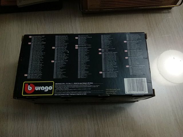 Porsche 356B Cabriolet 1961 Burago 1/24 cod.1551