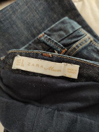 Vaquero premamá zara talla S de segunda mano por 4 EUR en Valencia en  WALLAPOP
