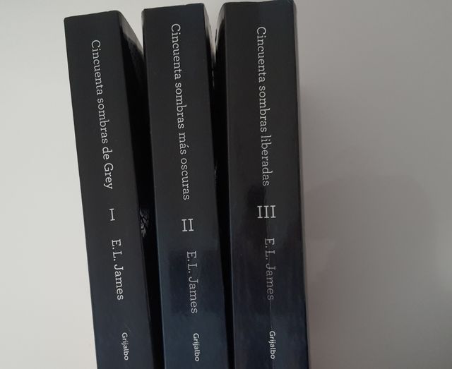 Trilogía Cincuenta sombras de Grey libros