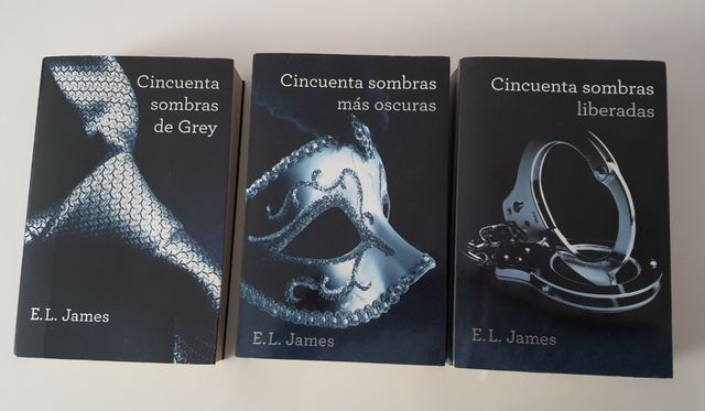 Trilogía Cincuenta sombras de Grey libros