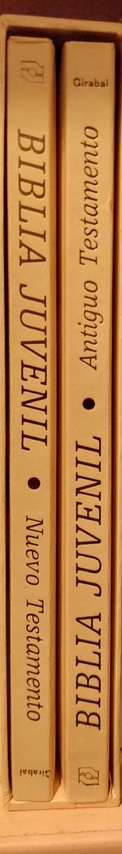 BIBLIA JUVENIL antiguo y nuevo testamento 2 tomos