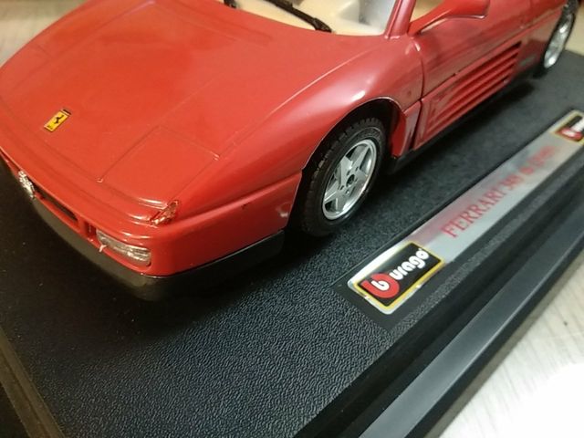 Ferrari 348 tb 1989  Burago 1/24 cod.0539