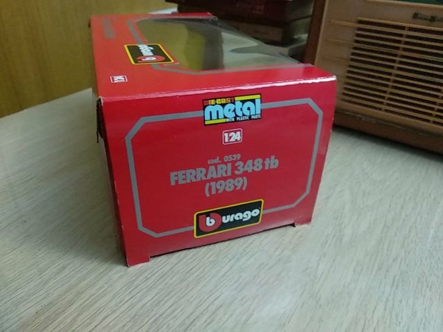 Ferrari 348 tb 1989  Burago 1/24 cod.0539