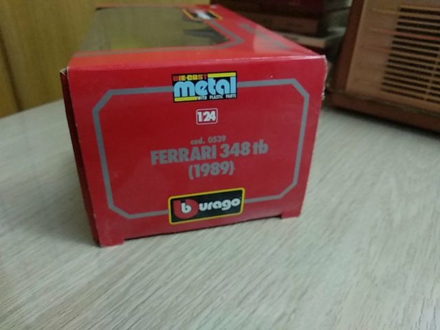Ferrari 348 tb 1989  Burago 1/24 cod.0539