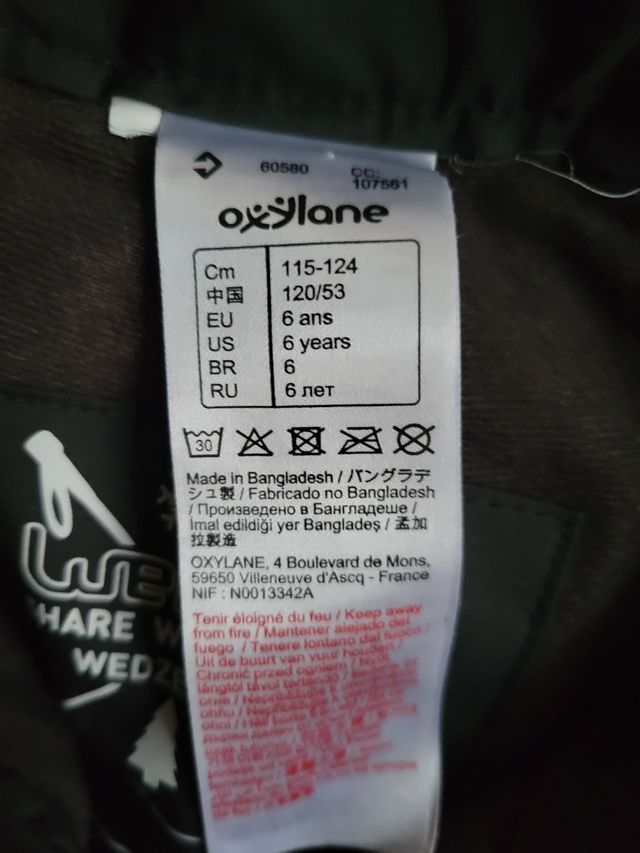 Pantalón nieve niño/@