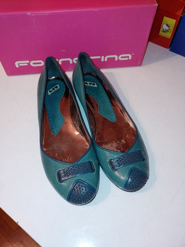 Bailarinas de Piel T.37 - Fornarina LTD. Nuevas