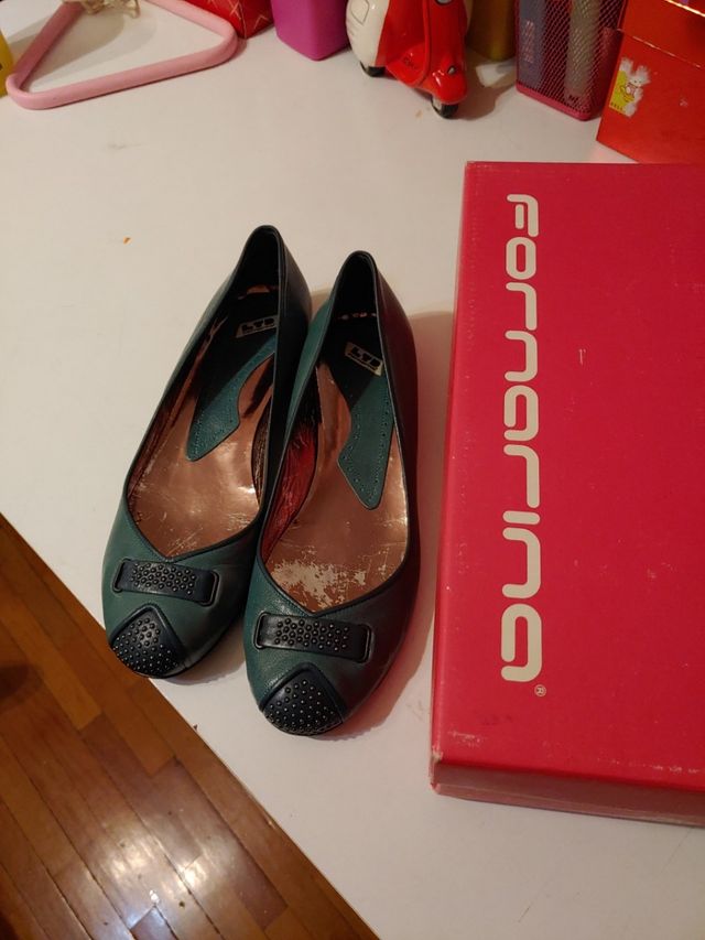 Bailarinas de Piel T.37 - Fornarina LTD. Nuevas
