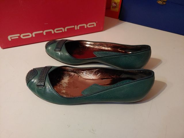 Bailarinas de Piel T.37 - Fornarina LTD. Nuevas