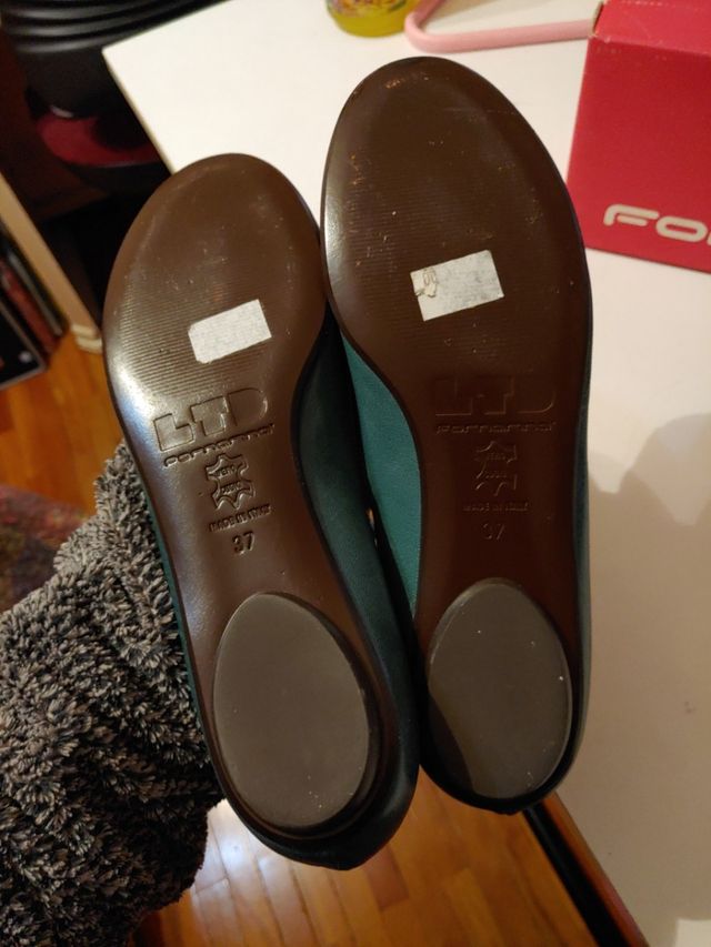 Bailarinas de Piel T.37 - Fornarina LTD. Nuevas