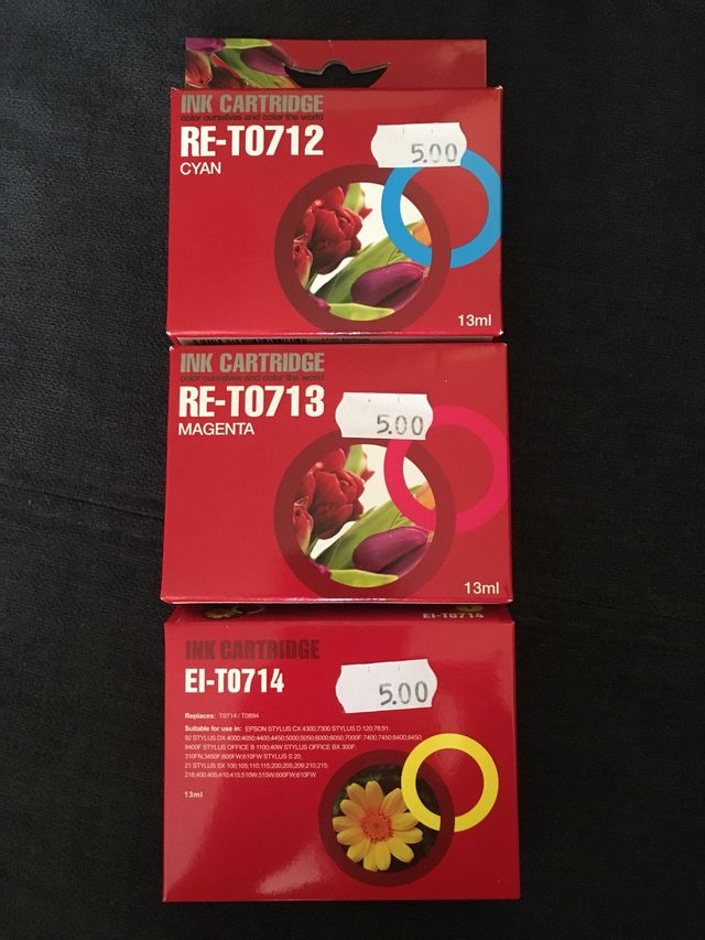 Cartuchos de tinta IMPRESORA INK CARTRIDGE 