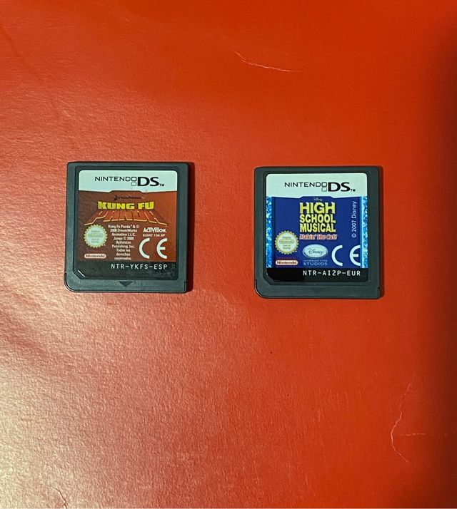 Lote de dos videojuegos para Nintendo DS