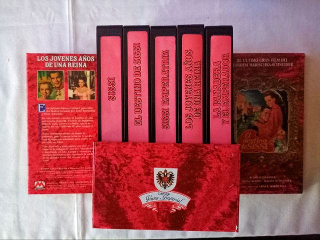 Primera colección original VHS Sissi