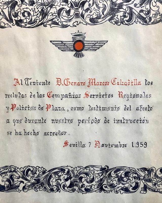 1959, Aviación de Guerra, Franco, lote.