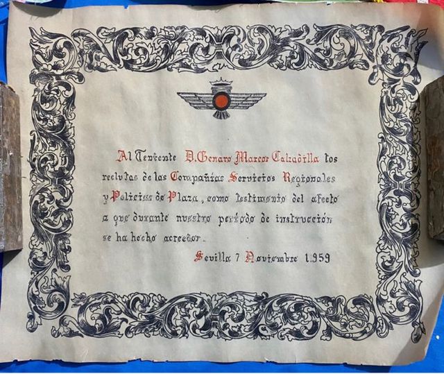 1959, Aviación de Guerra, Franco, lote.