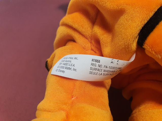 Peluche Fisher-Price Tiger Volteretas 2005