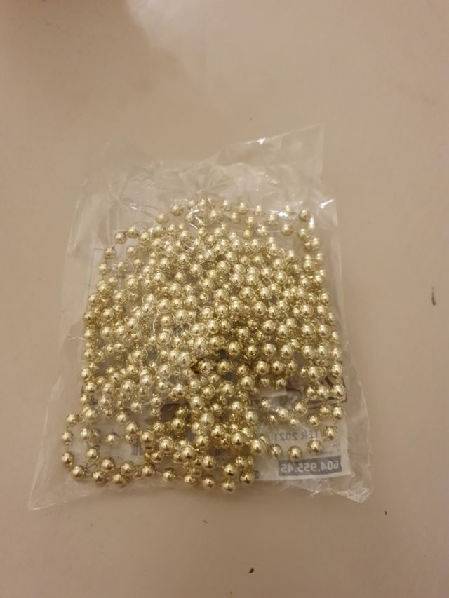 cadena bolitas oro o plata, Ikea