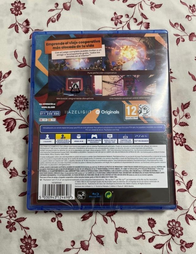 PRECINTADO It Takes Two Ps4 ps5 de segunda mano por 29,99 PRECINTADO It Takes Two Ps4 ps5 de segunda mano por 29,99