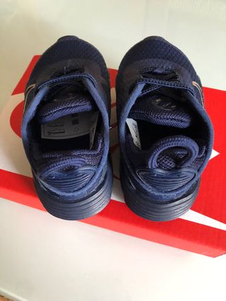NIKE JUNIOR Nike AIR MAX 2090 (TD) - Zapatillas bebé  white/black/volt/valerian blue - Private Sport Shop
