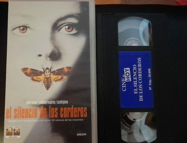 EL SILENCIO DE LOS CORDEROS VHS ORIGINAL 