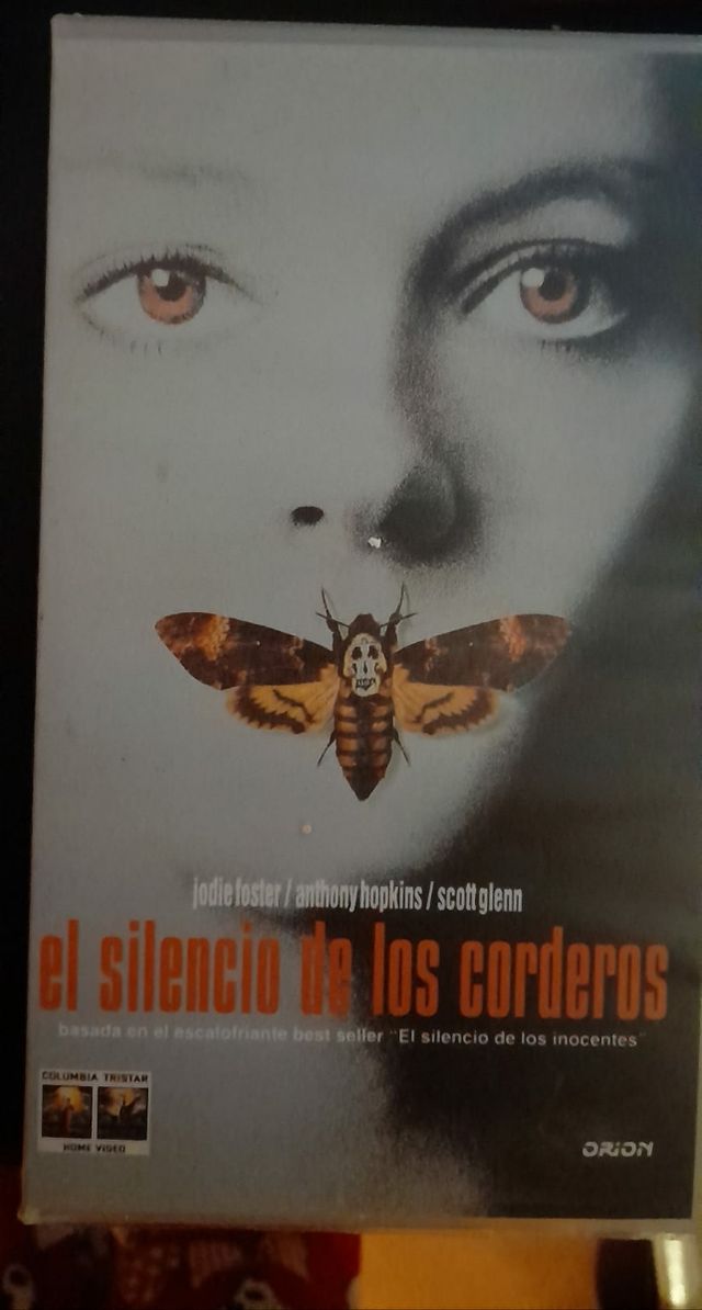 EL SILENCIO DE LOS CORDEROS VHS ORIGINAL 