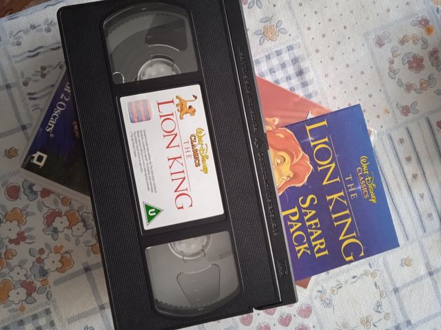 THE LION KING VHS