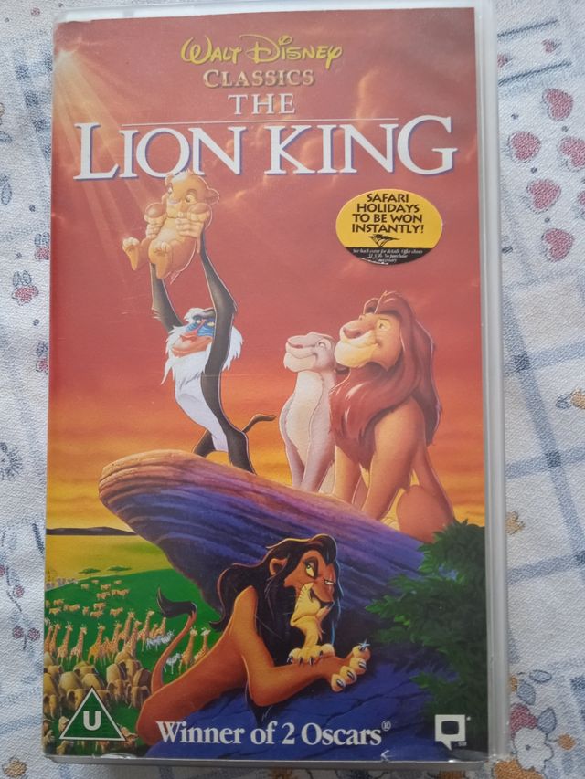 THE LION KING VHS
