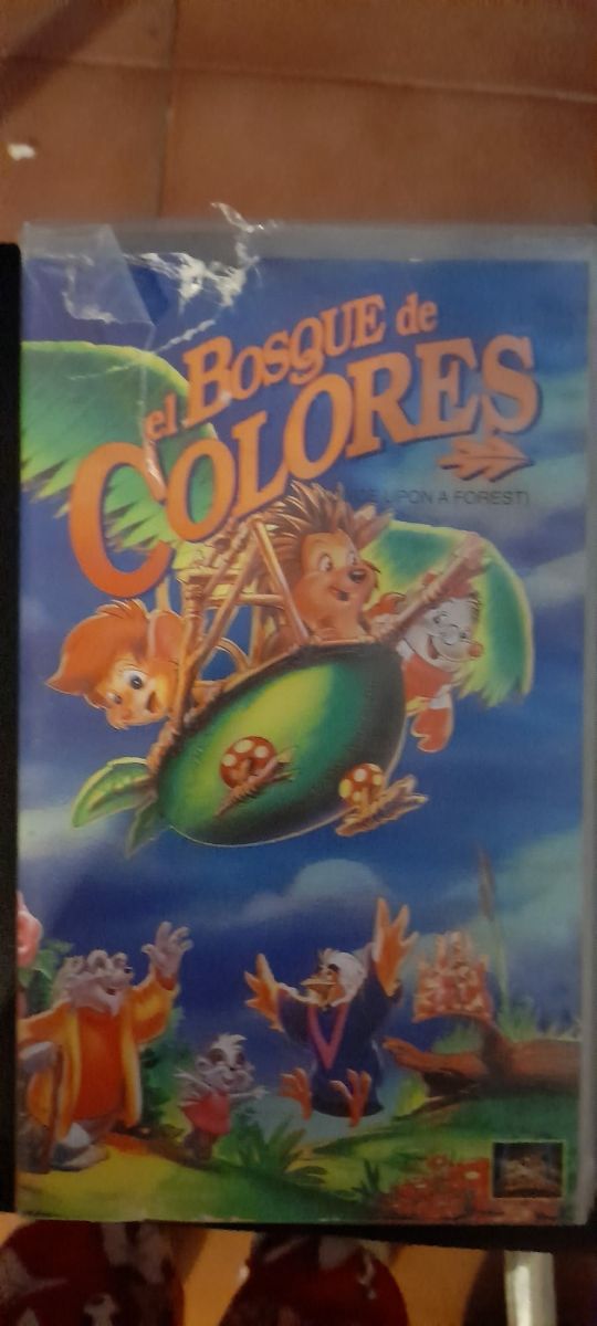 EL BOSQUE DE LOS COLORES VHS ORIGINAL 