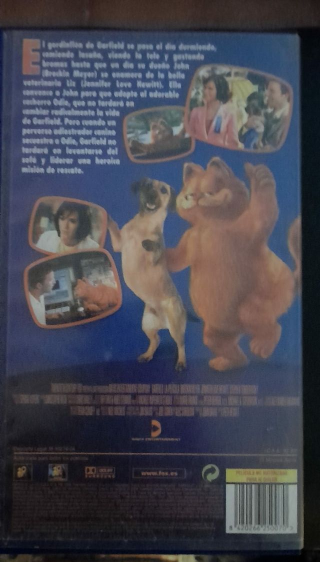 GARFIELD VHS ORIGINAL 