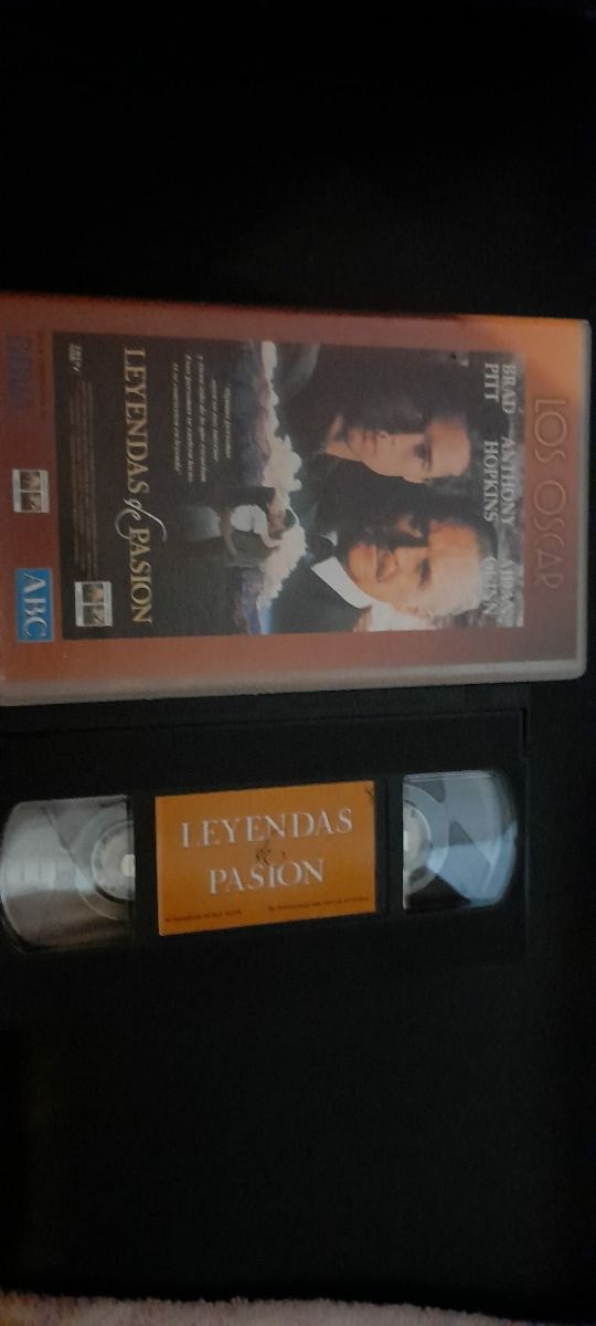 LEYENDAS DE PASION VHS ORIGINAL 
