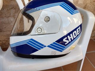 Shoei - replica Eddie Lawson en azul de segunda mano por 60 EUR en Guadix  en WALLAPOP