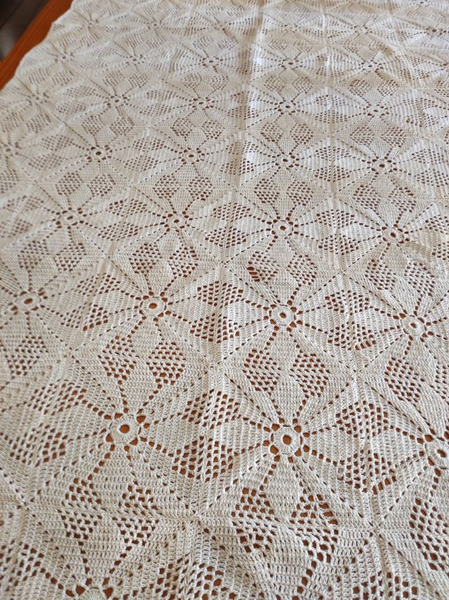 2 Manteles ganchillo/ crochet mesa rectangular