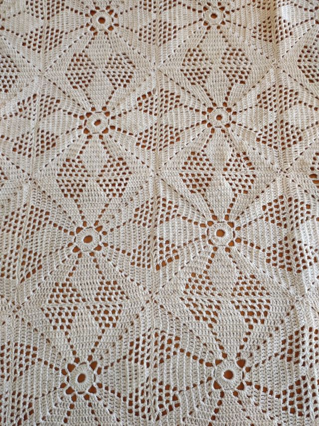 2 Manteles ganchillo/ crochet mesa rectangular