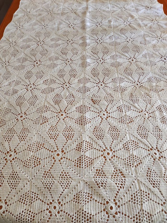 2 Manteles ganchillo/ crochet mesa rectangular