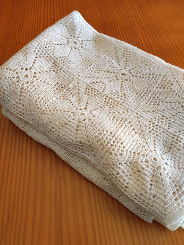 2 Manteles ganchillo/ crochet mesa rectangular