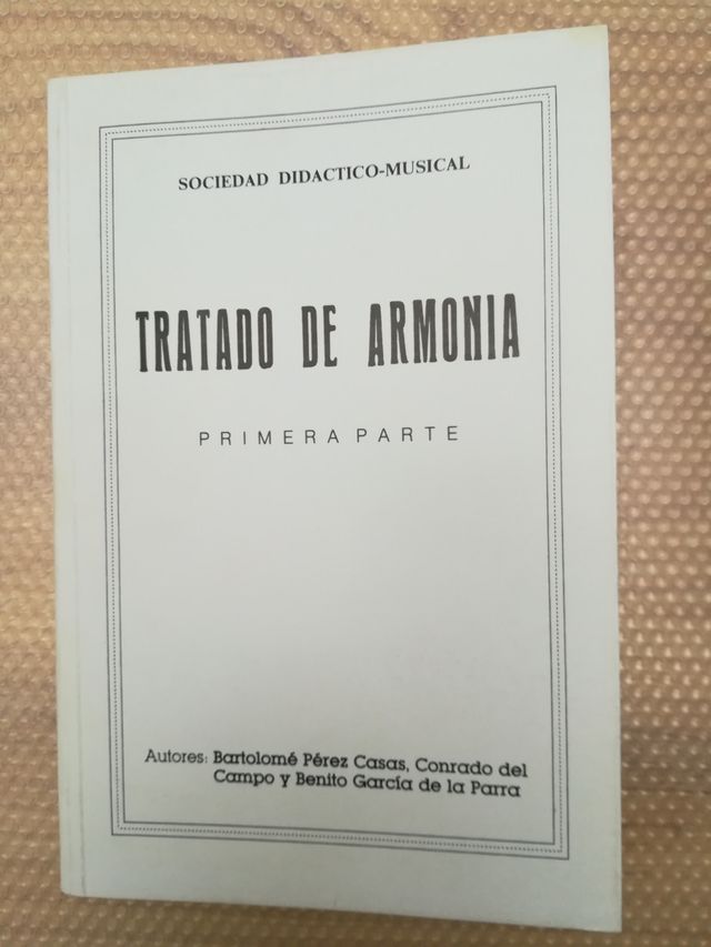 Tratado de Armonia 1. Sociedad Didactico Musical de segunda mano por 5