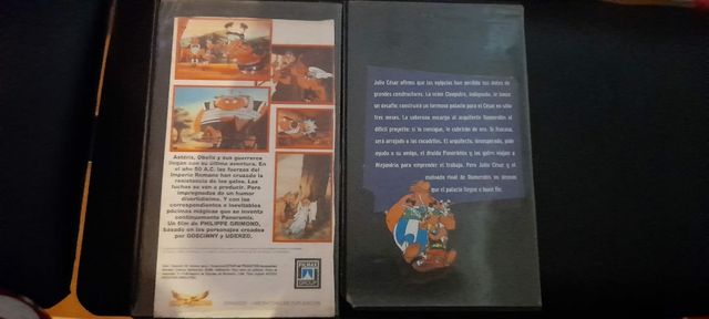 ASTÉRIX Y OVELIX VHS ORIGINAL 