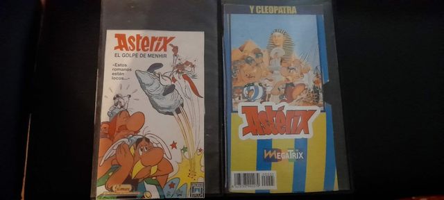 ASTÉRIX Y OVELIX VHS ORIGINAL 