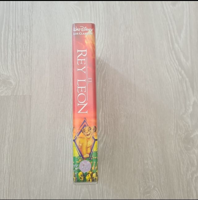 Película VHS EL REY LEON