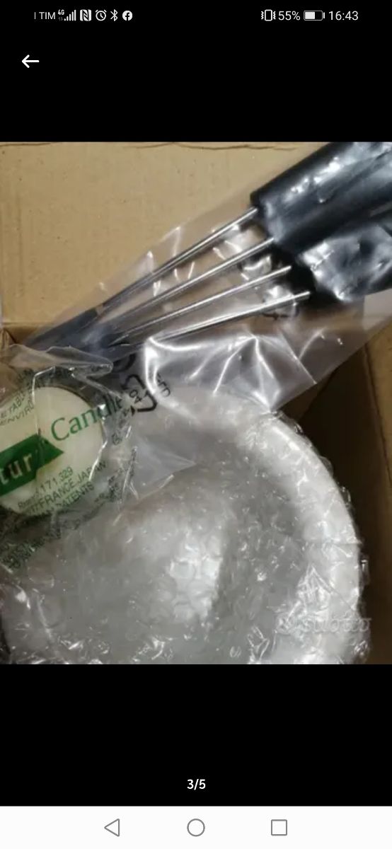 set per fonduta cioccolato