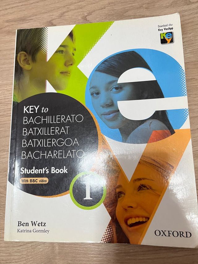 Libro inglés 1º bachillerato