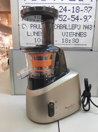 LICUADORA 200W MOULINEX INFINY JUICE (A ESTRENAR) de segunda mano por 74  EUR en Pamplona en WALLAPOP