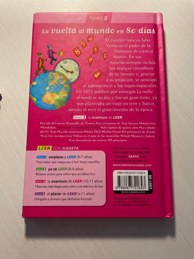 La vuelta al mundo en 80 días de Susaeta