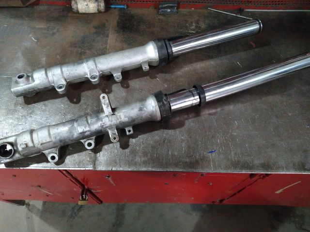 suspensión FZ6 Fazer 600