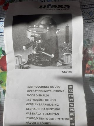 Cafetera Ufesa CE7115 Capricciosa de segunda mano por 30 EUR en San  Sebastián de Los Reyes en WALLAPOP