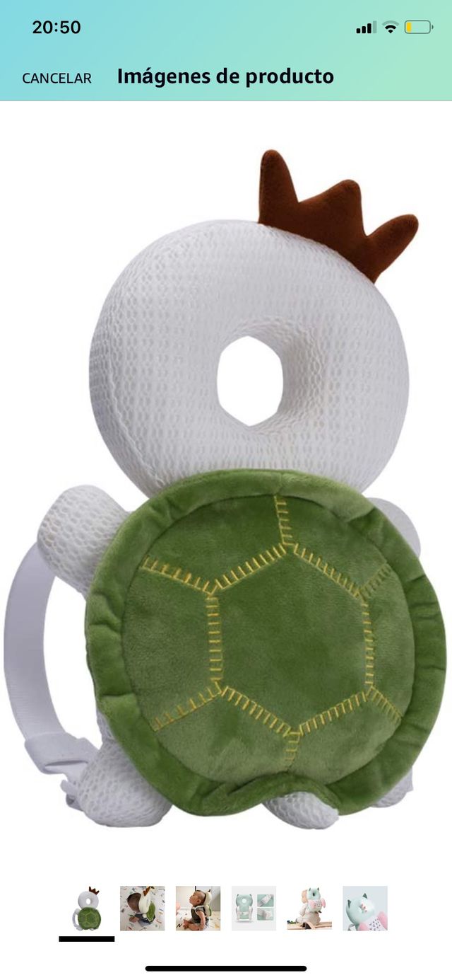 Cojin anti- caídas para sus primeros pasos