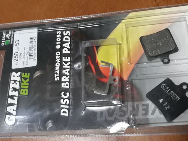 pastillas freno galfer G1053 hope mini