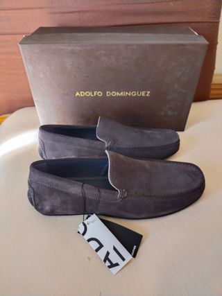Mocasines Adolfo Domínguez nuevos. talla 43 de segunda mano por 45 EUR en  Valladolid en WALLAPOP