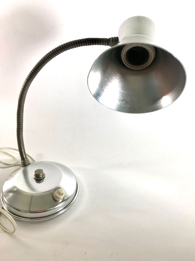 Flexo industrial vintage de aluminio España 60s