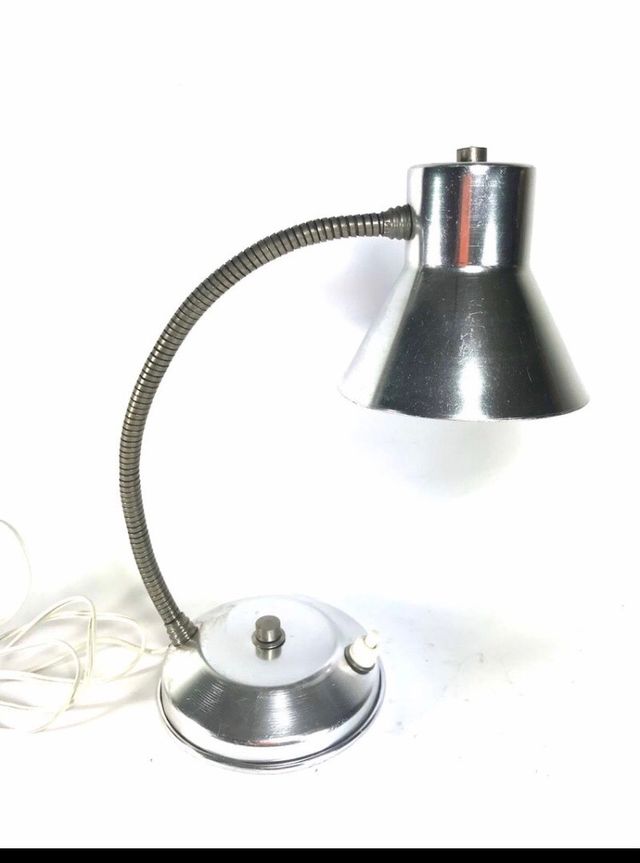 Flexo industrial vintage de aluminio España 60s