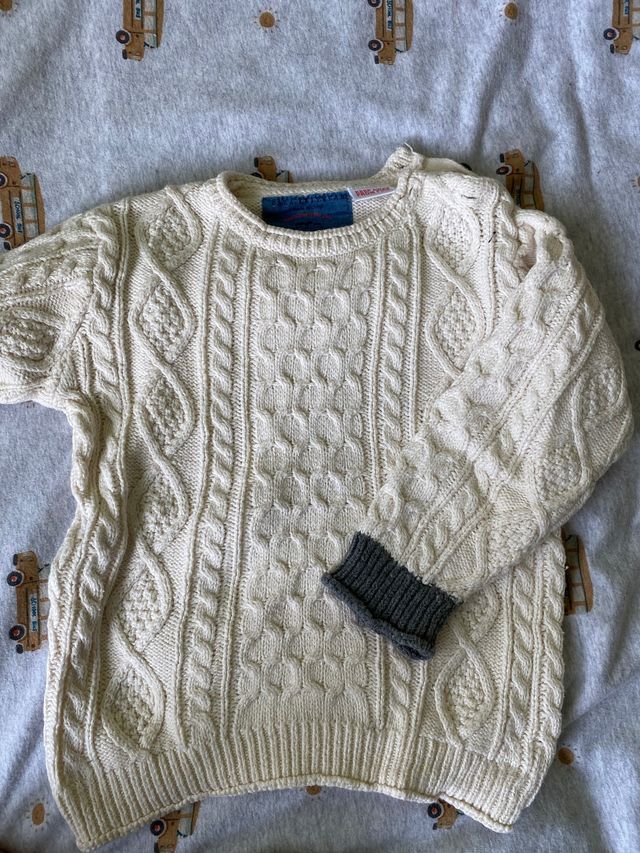 Jersey punto ochos Zara niño